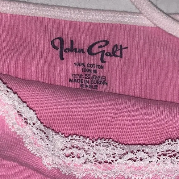 JOHN GALT PINK NICOLETTE TANK - Picture 4 of 5